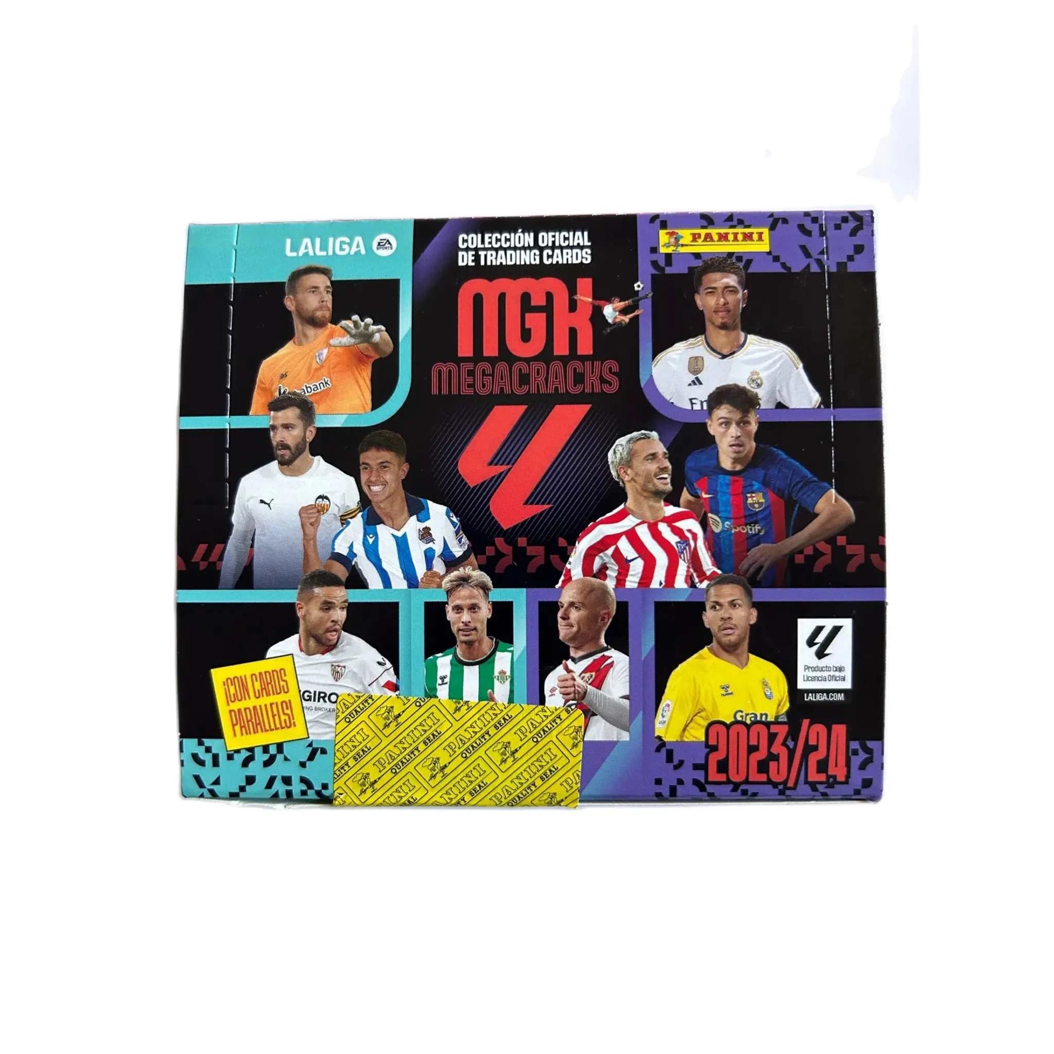 Caja Panini Megacracks 2023 La Liga Box 24 sobres 3º Edicion