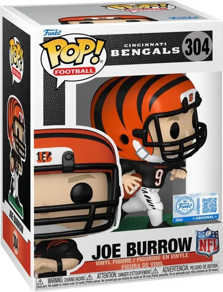 Funko Pop! NFL: Bengals - Joe Burrow (Black Jersey) #304