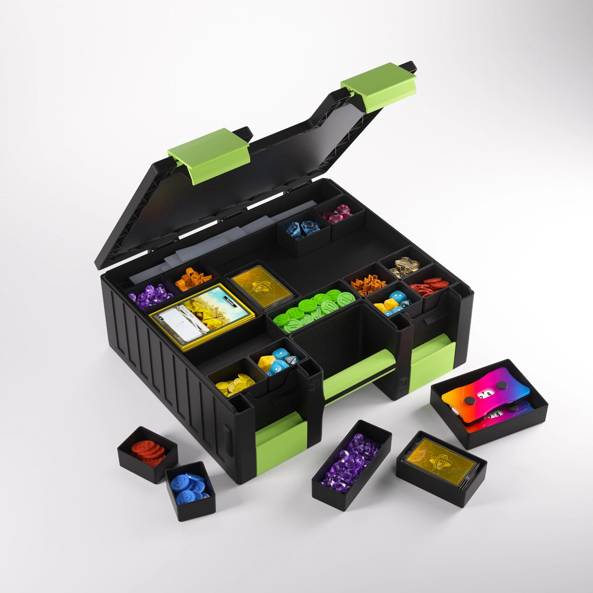 Caja Gamegenic Game Castle Negro / Verde