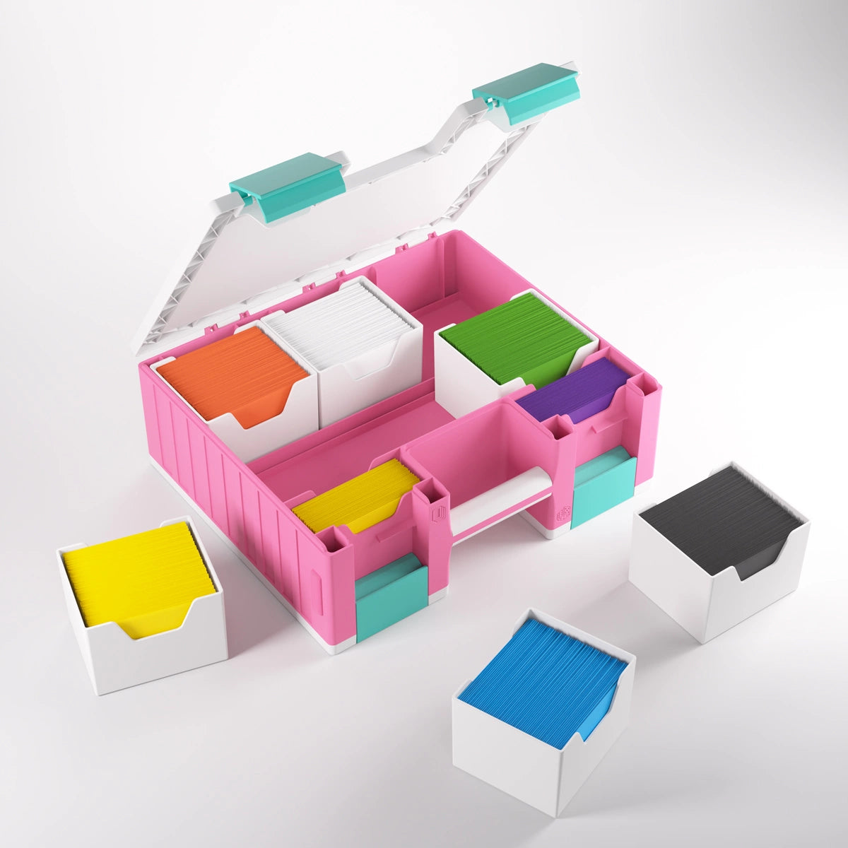 Caja Gamegenic Game Castle Blanco / Rosa / Verde