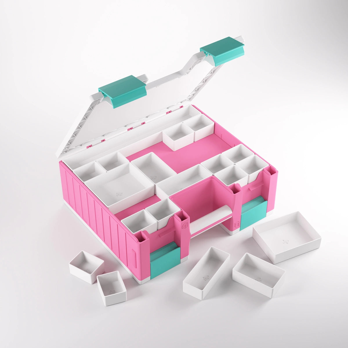 Caja Gamegenic Game Castle Blanco / Rosa / Verde
