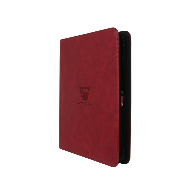 Archivador Gemloader Premium Toploader Binder Red
