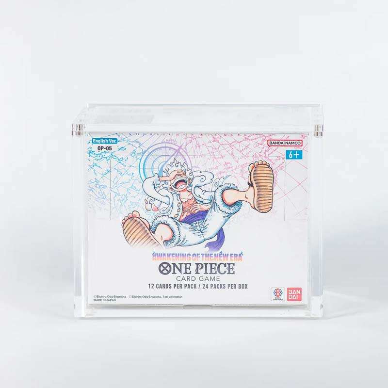 Expositor Acrilico 10pristine One Piece Box
