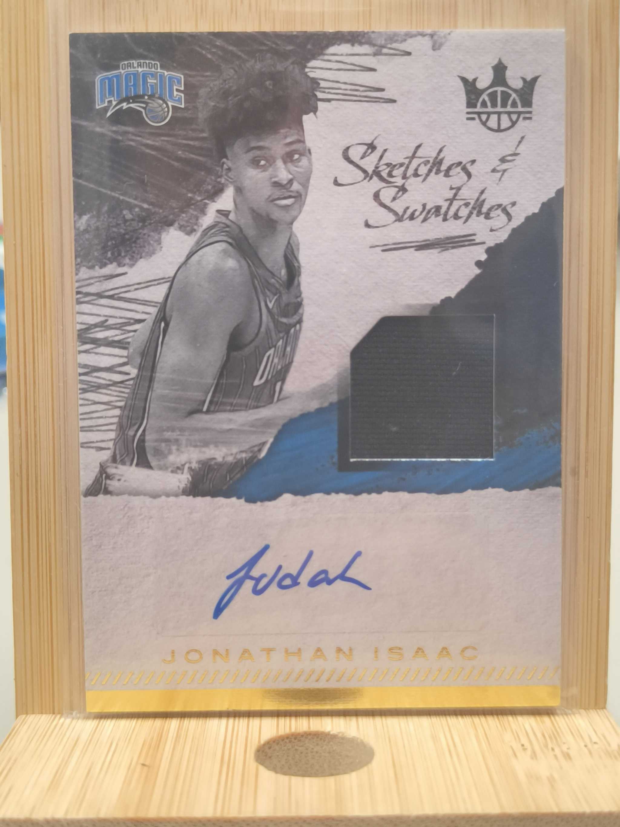 2017 Panini Court Kings Sketches & Swatches /399 Jonathan Isaac Rookie Auto RC