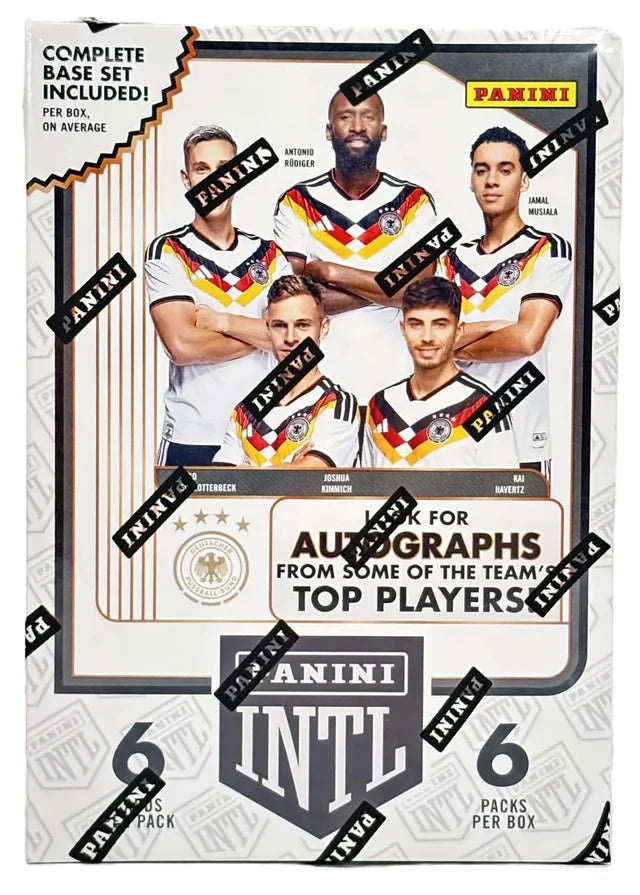 Box Caja Cromos 2026 Panini International Germany Soccer Blaster