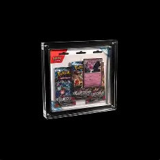 Expositor Acrilico TheAcrylicBox 3-Pack Blister Acrylic Case