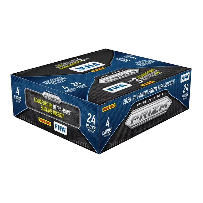 Box Caja Cromos 2025/26 Panini Prizm FIFA Retail Box
