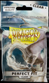 Sleeves Dragon Shield Standard Perfect Fit Sleeves - Clear/Clear (100 Sleeves)