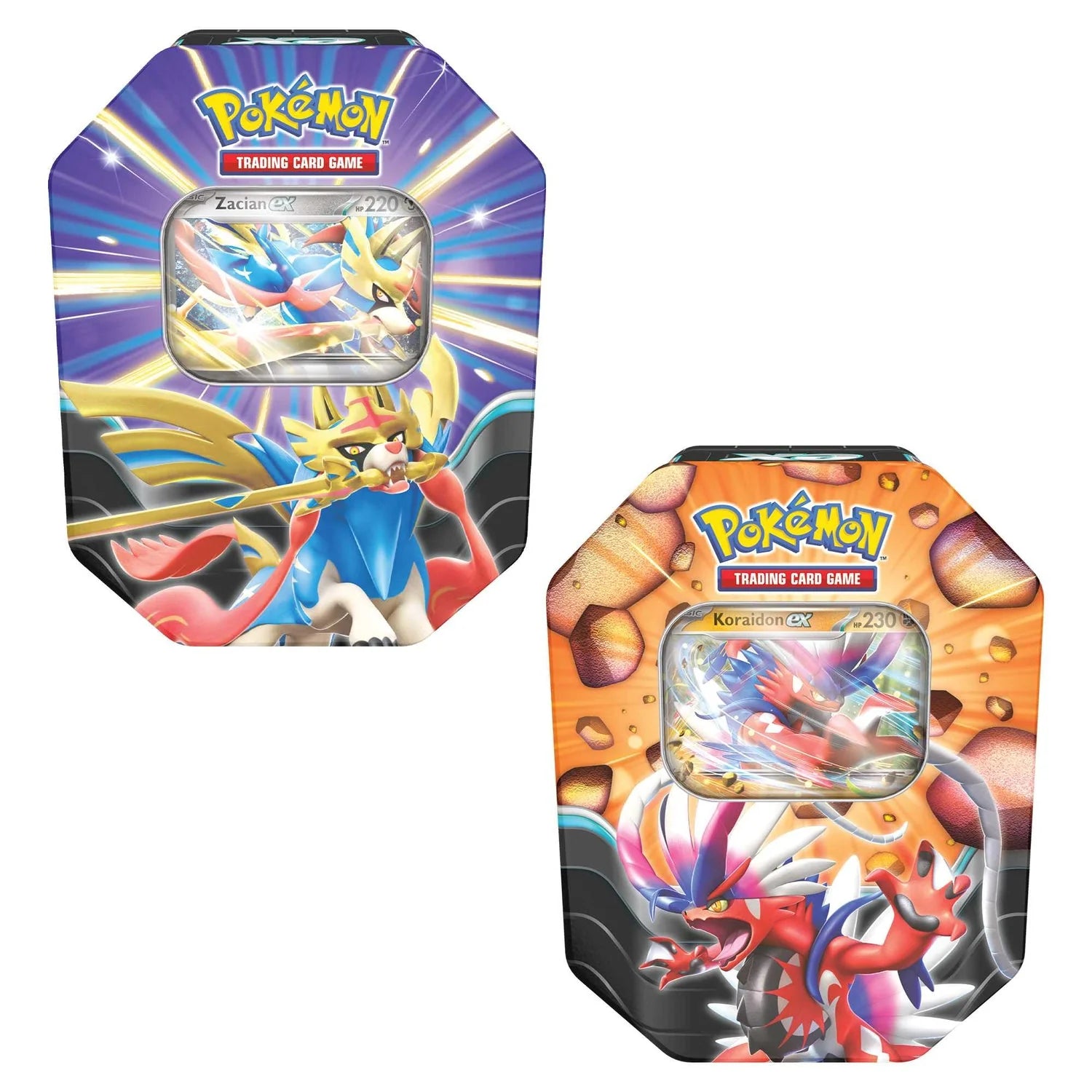 Box Caja Cromos Pokemon Lata Slashing Legends EX Summer Tins 2025