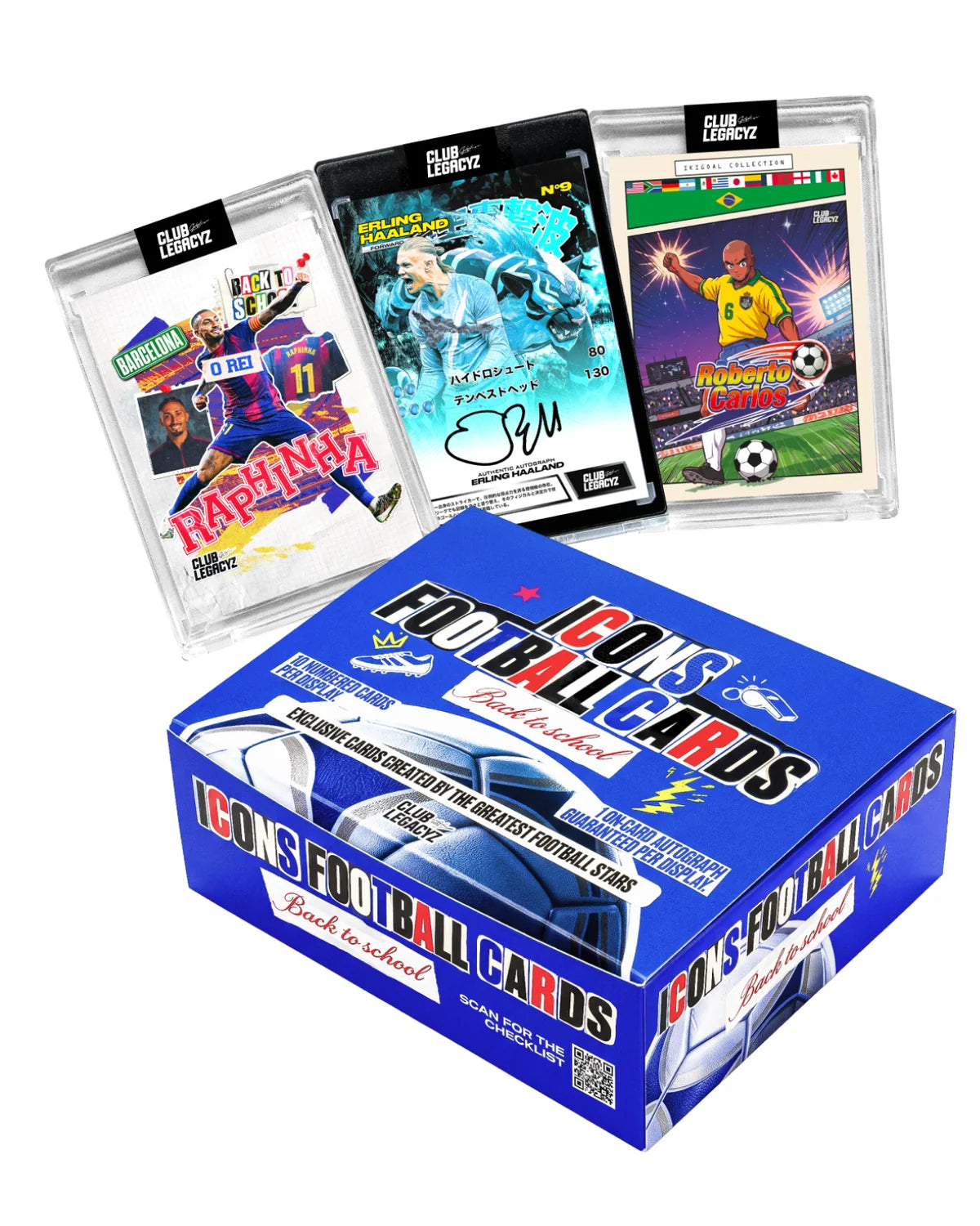 Sobre Cromos 2026 Club Legacy Icons 5 Back To School Soccer