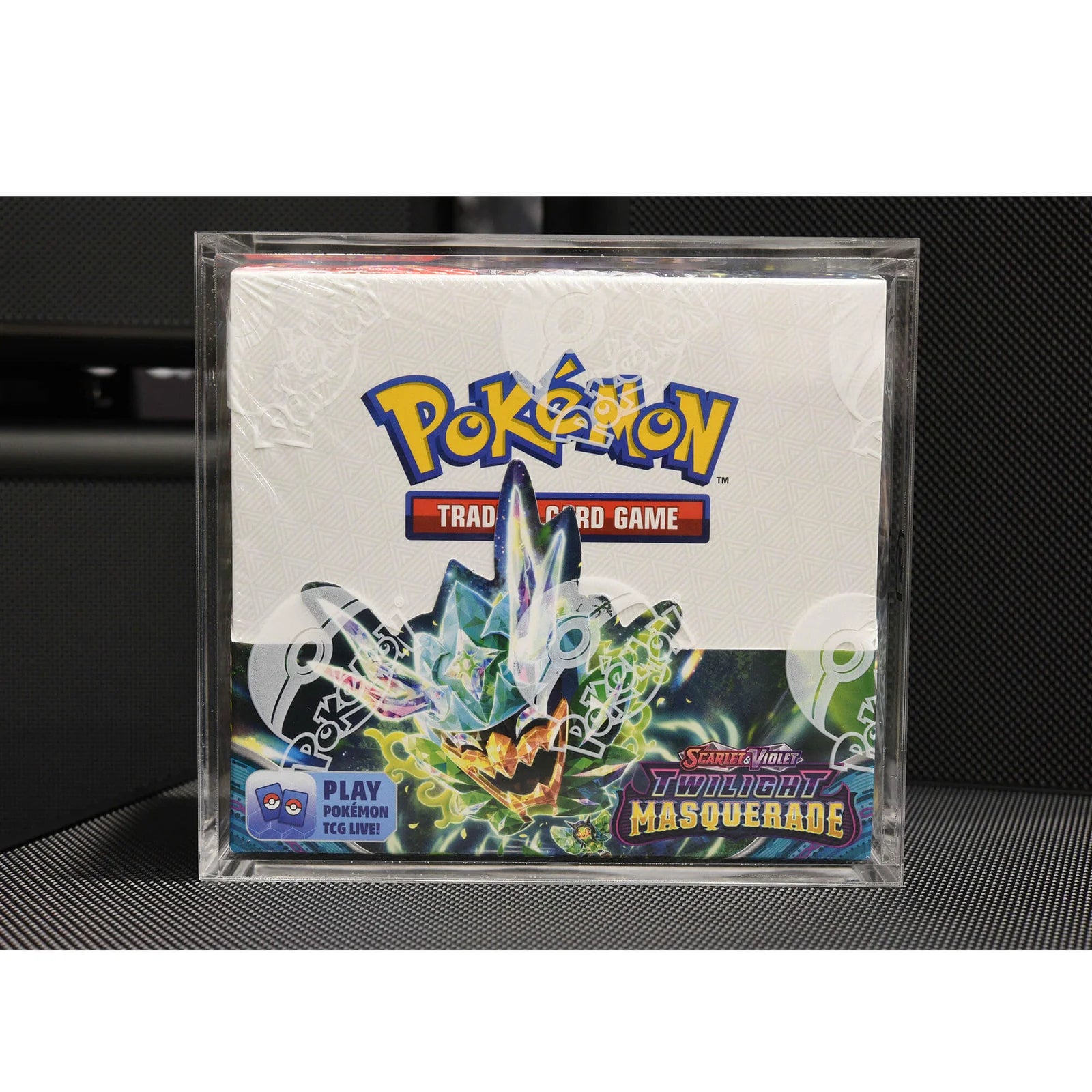 Expositor Acrilico Evoretro Pokemon Booster Box w/ Sliding Lid Anti-UV 4MM