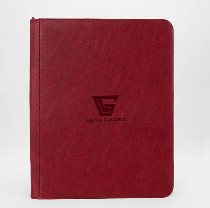 Archivador Gemloader Premium Toploader Binder Red
