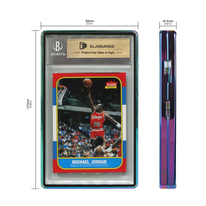 Slabmags MEDIUM METALLIC RAINBOW LIMITED EDITION Made For BGS/BECKETT Slabs