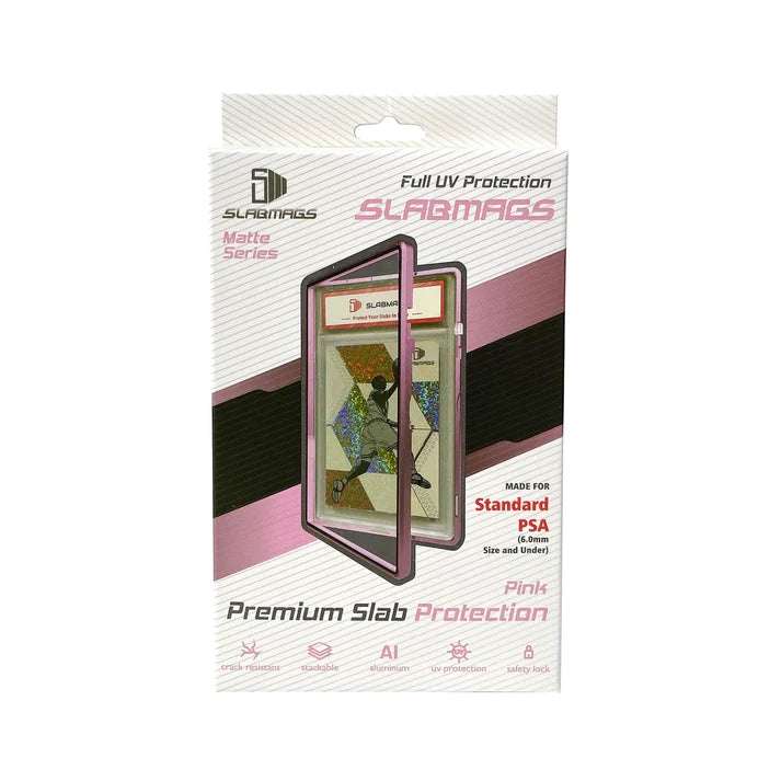 Slabmags PINK Made For Standard PSA Slabs  (Compatible con los slabs de Standard CGC, CSG & AGS )