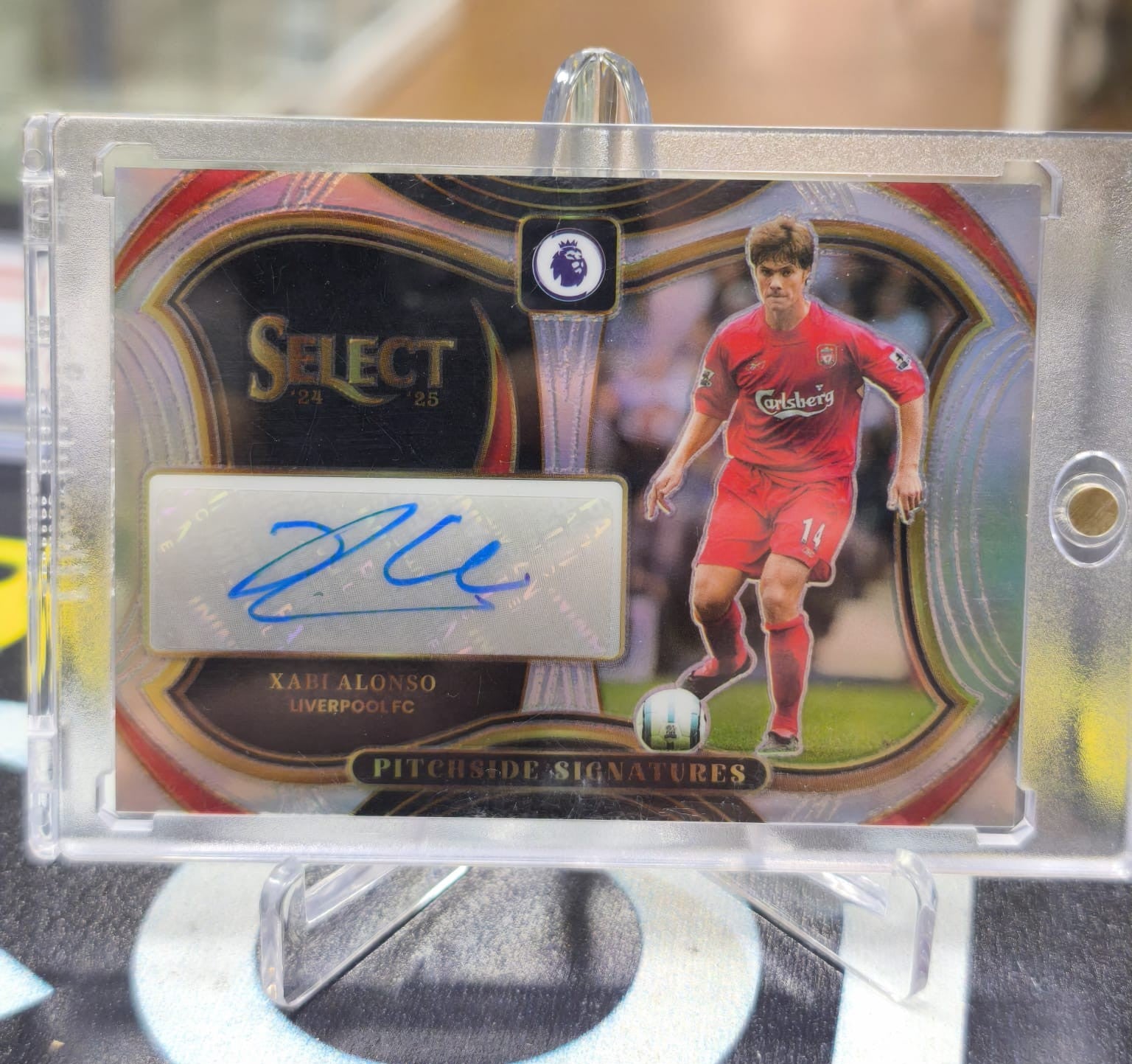 2024-25 Panini Select Premier League Pitchside Signatures Xabi Alonso