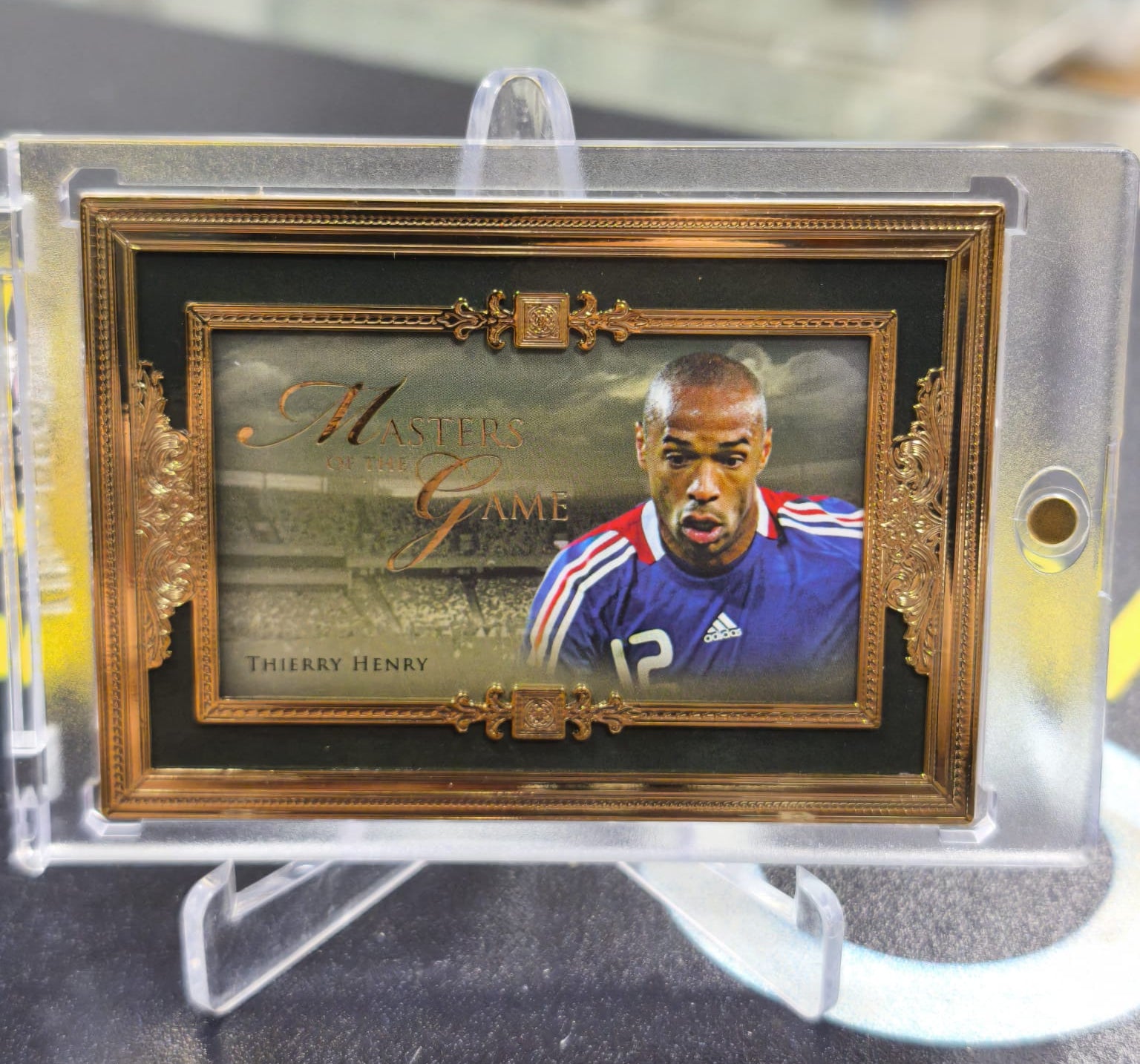 2022 Futera Unique Masters of the Game Gold /11 Thierry Henry France