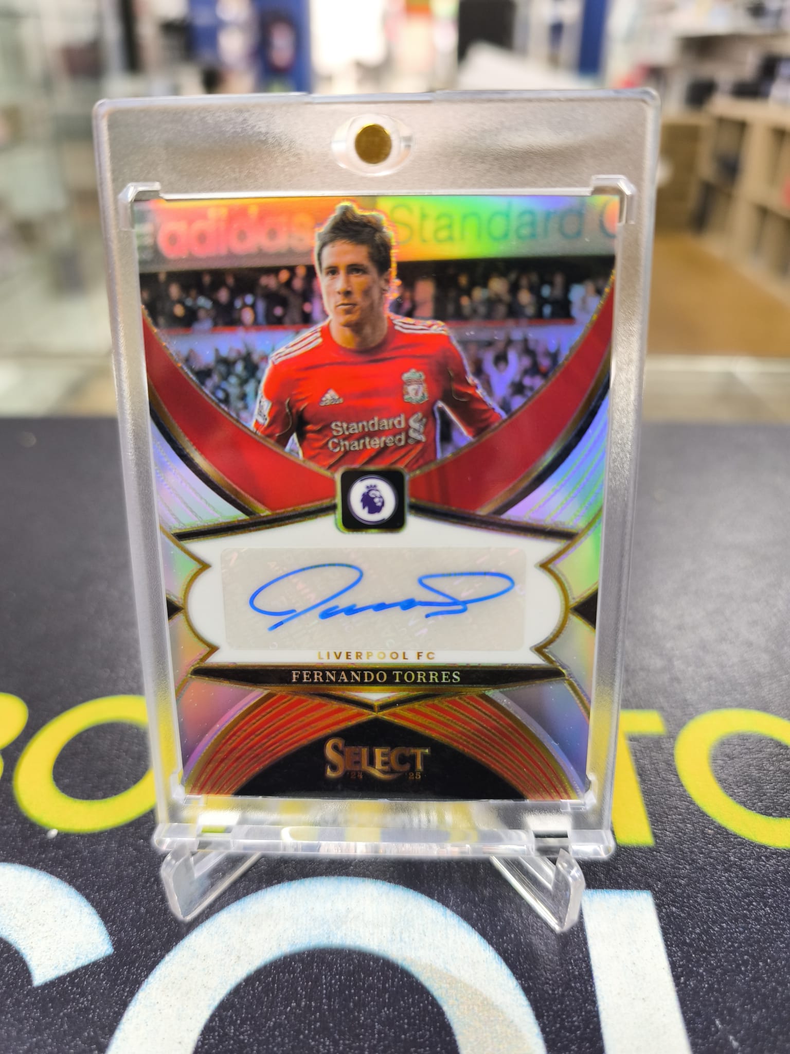 2024-25 Panini Select Premier League Fernando Torres Auto