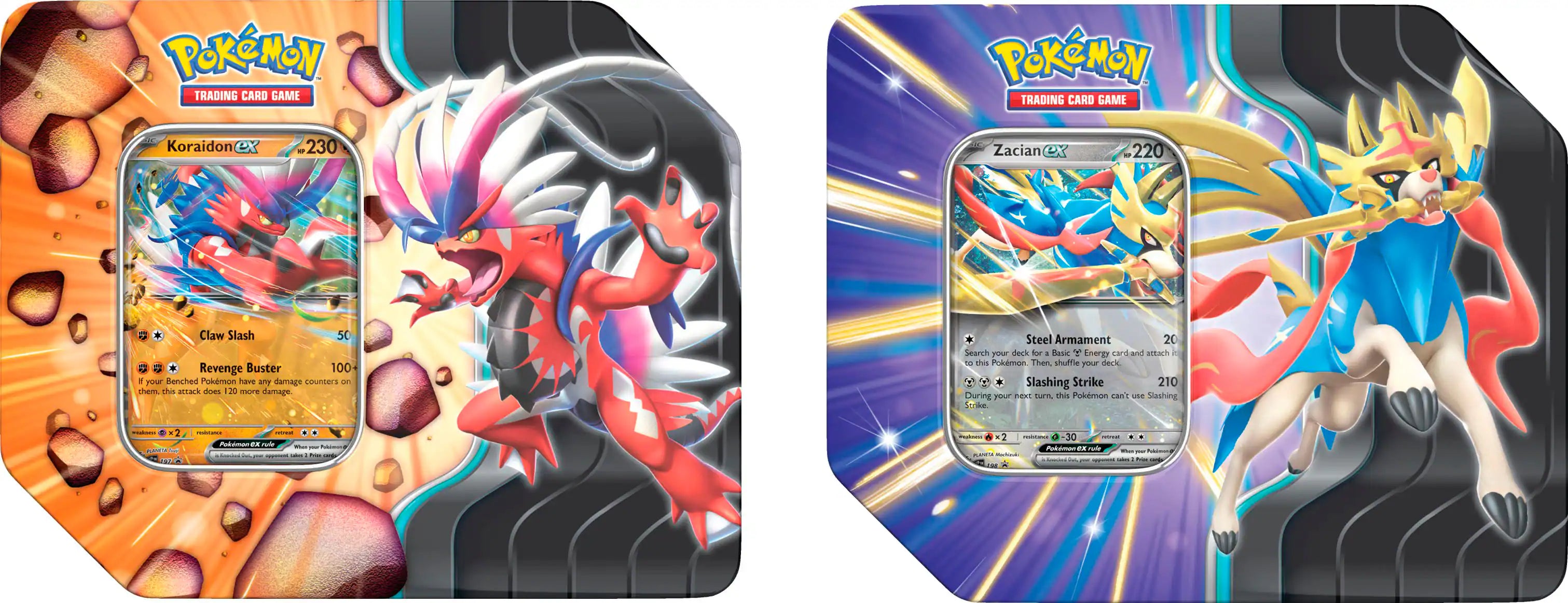 Box Caja Cromos Pokemon Lata Slashing Legends EX Summer Tins 2025