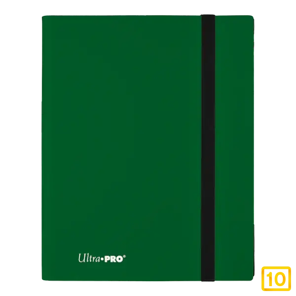 Archivador UltraPro Arctic Forest Green Eclipse 9 Pocket Pro-Binder10pristine