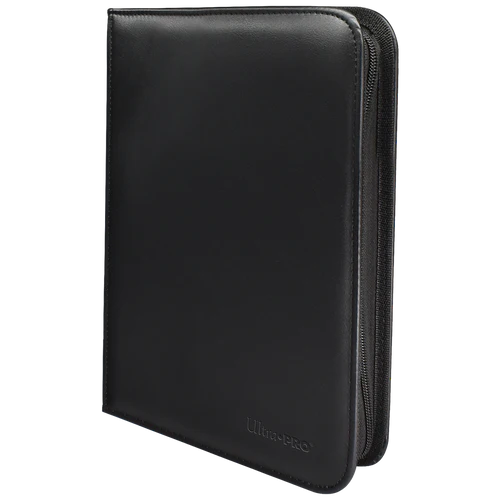 Archivador UltraPro Vivid 4 Pocket Zippered Black -