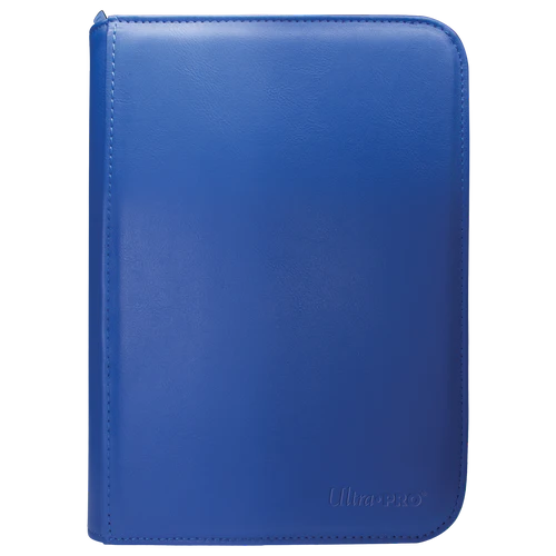 Archivador UltraPro Vivid 4 Pocket Zippered Blue -