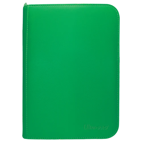 Archivador UltraPro Vivid 4 Pocket Zippered Green -