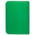 Archivador UltraPro Vivid 4 Pocket Zippered Green -
