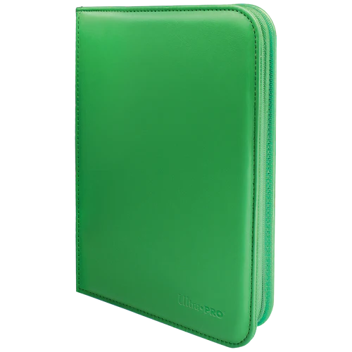 Archivador UltraPro Vivid 4 Pocket Zippered Green -