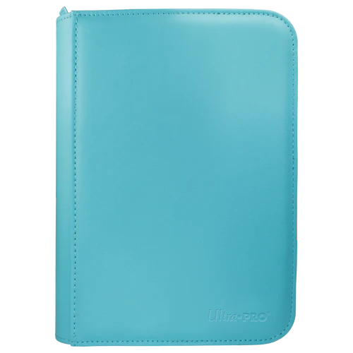 Archivador UltraPro Vivid 4 Pocket Zippered Light Blue -