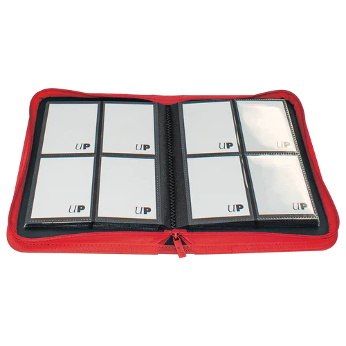 Archivador UltraPro Vivid 4 Pocket Zippered Red - Accesorios