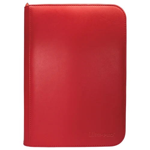 Archivador UltraPro Vivid 4 Pocket Zippered Red - Accesorios