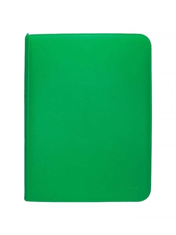 Archivador UltraPro Vivid 9 Pocket Zippered Green10pristine