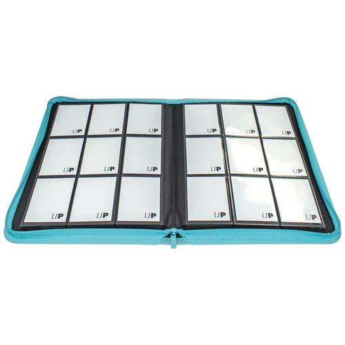 Archivador UltraPro Vivid 9 Pocket Zippered Light Blue10pristine