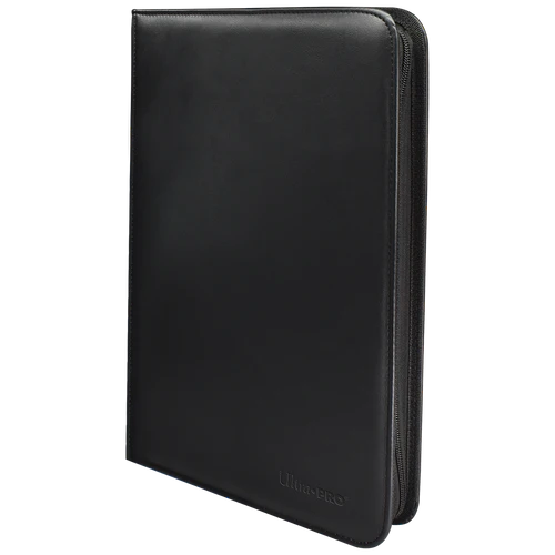 Archivador Ultra Pro Vivid 9 Pocket Zippered Negro -