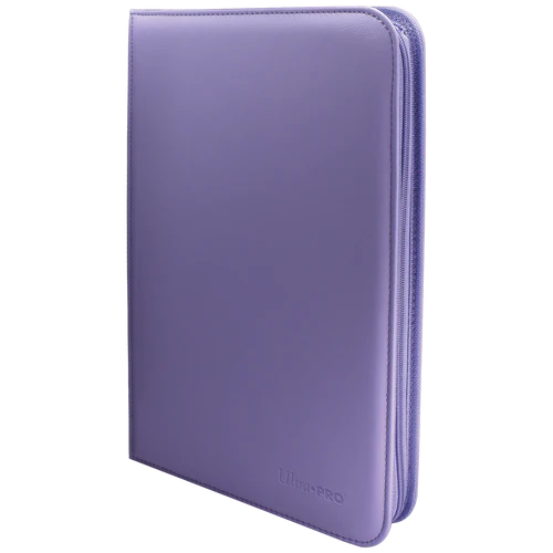 Archivador Ultra Pro Vivid 9 Pocket Zippered Purple -