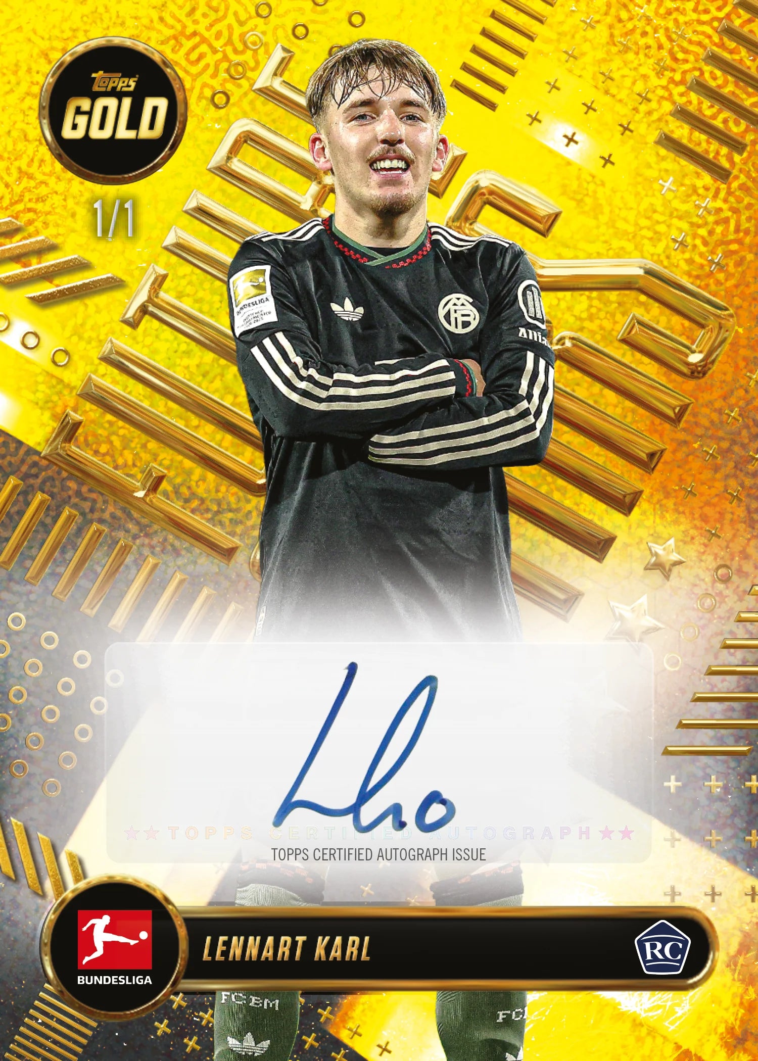 Box Caja Cromos 2026 Topps® Bundesliga Gold