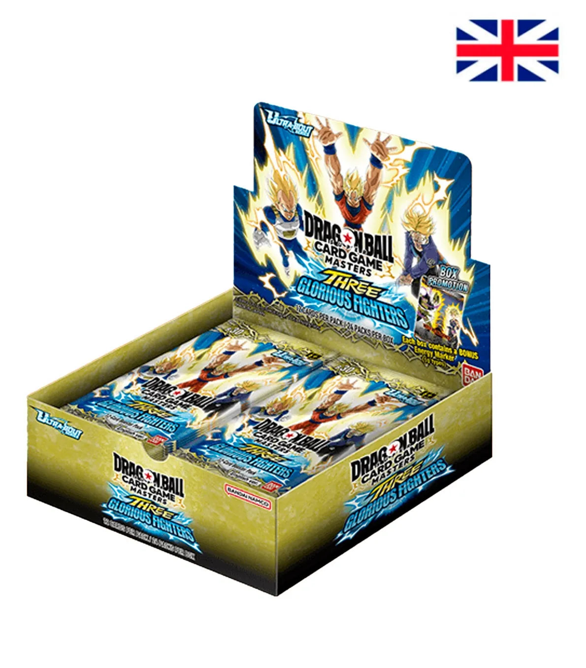 Box Caja Cromos Dragon Ball Super Card Game Masters Ultra-Bout Series B-30