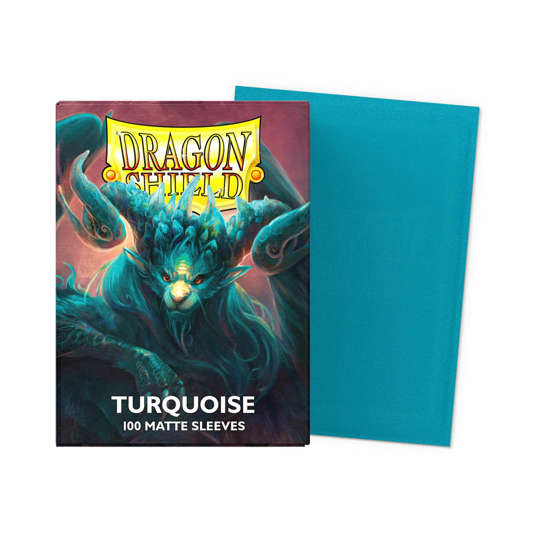 Sleeves Dragon Shield Turquoise - Players' Choice Matte Sleeves 100pcs