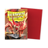 Sleeves Dragon Shield Ruby - Matte Sleeves 100pcs
