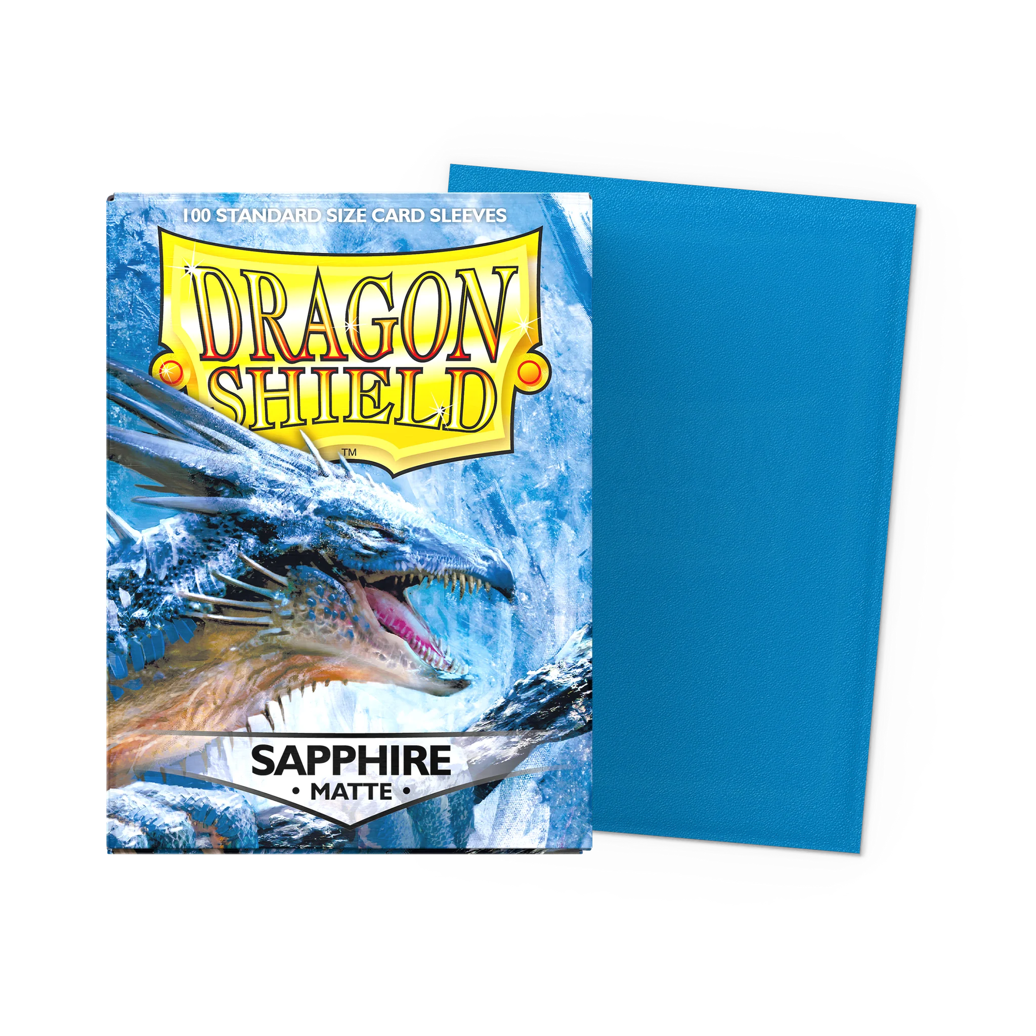 Sleeves Dragon Shield Sapphire - Matte Sleeves 100pcs