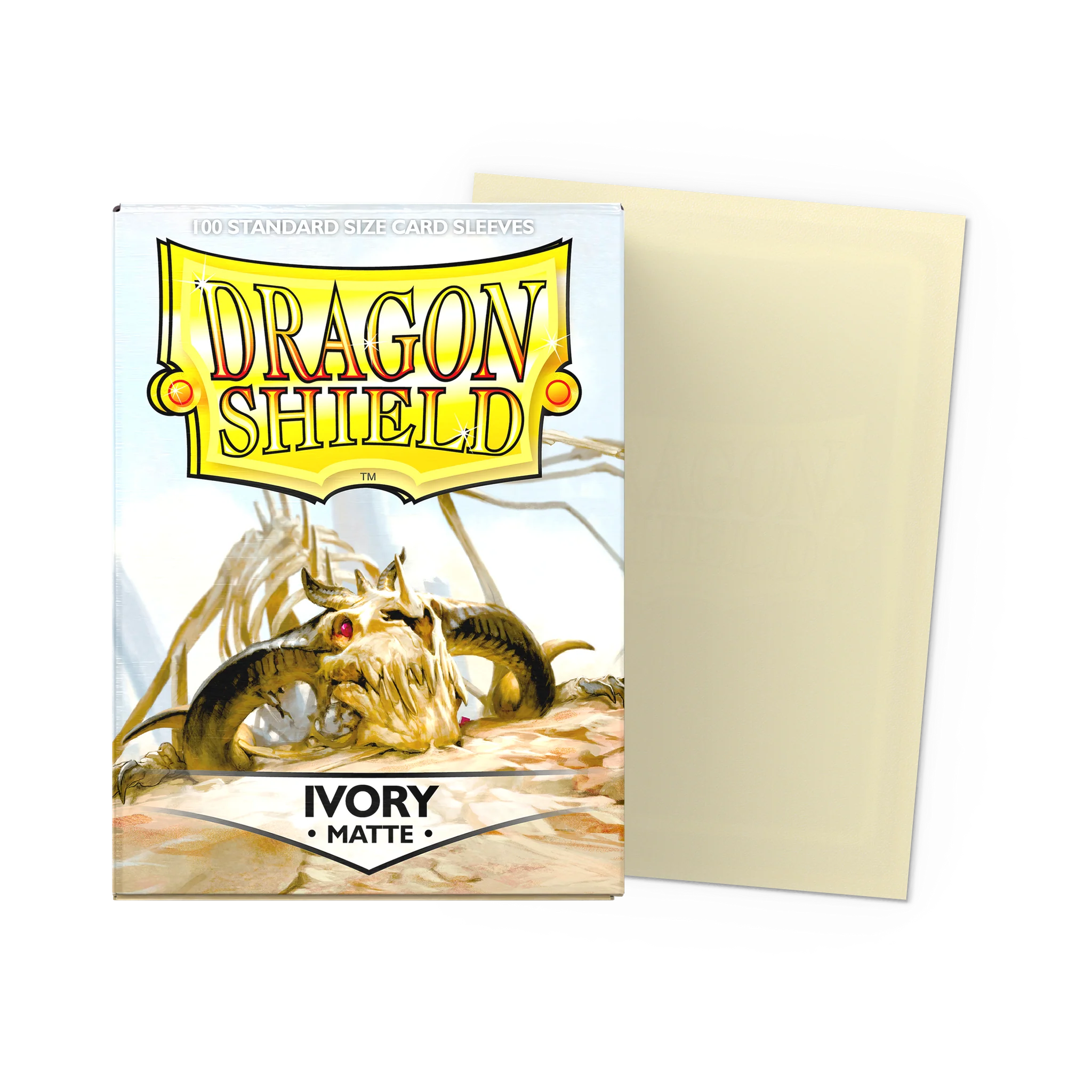 Sleeves Dragon Shield Ivory - Matte Sleeves 100pcs