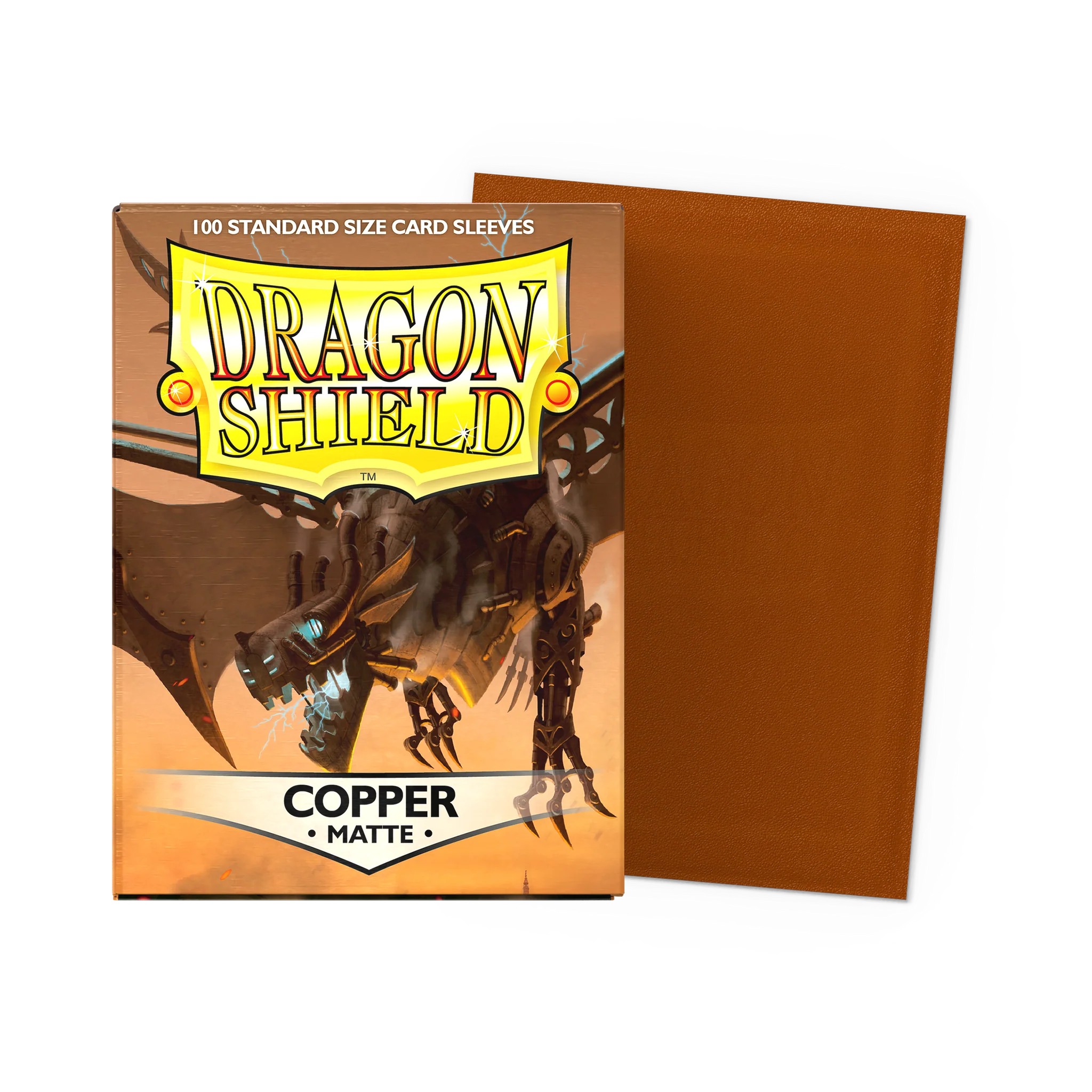 Sleeves Dragon Shield Copper - Matte Sleeves 100pcs