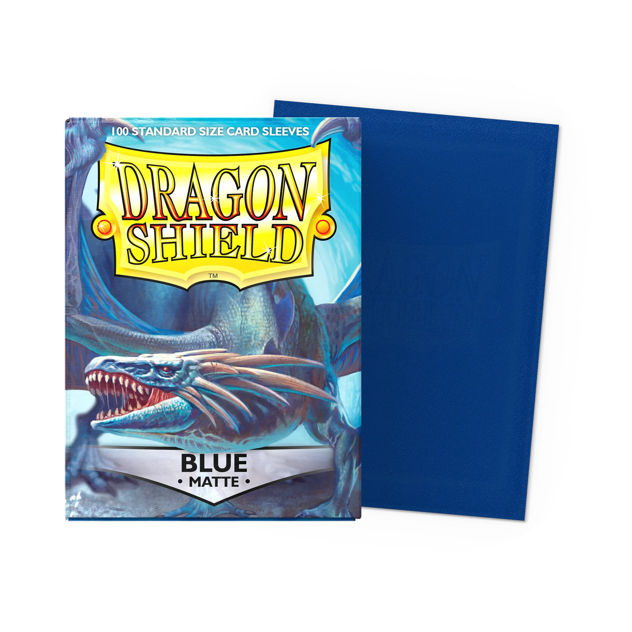 Sleeves Dragon Shield Blue - Matte Sleeves 100pcs