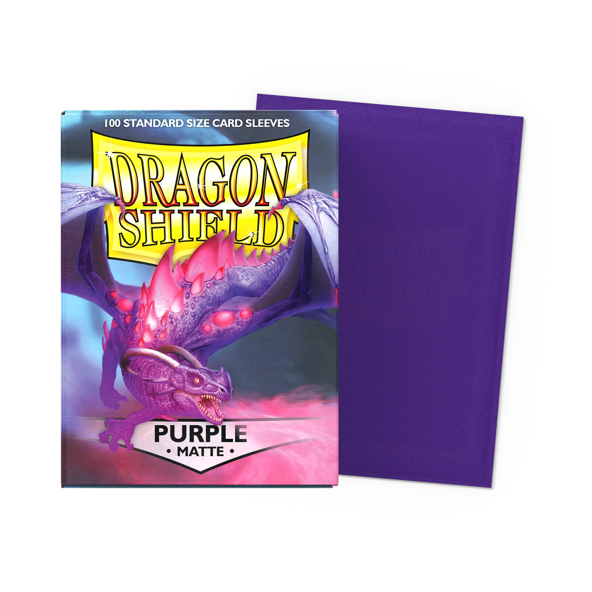 Sleeves Dragon Shield Purple - Matte Sleeves 100pcs