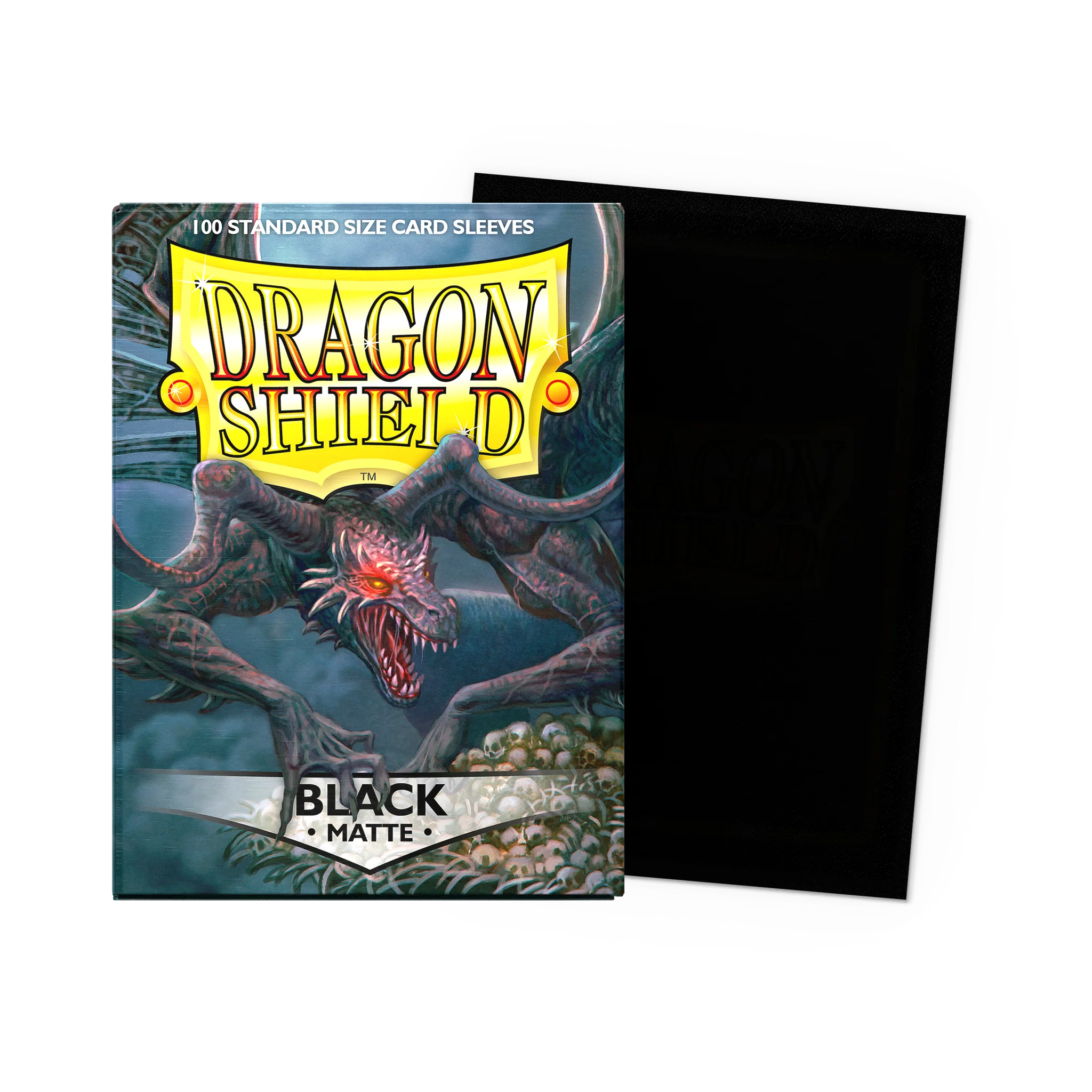 Sleeves Dragon Shield Black - Matte Sleeves 100pcs