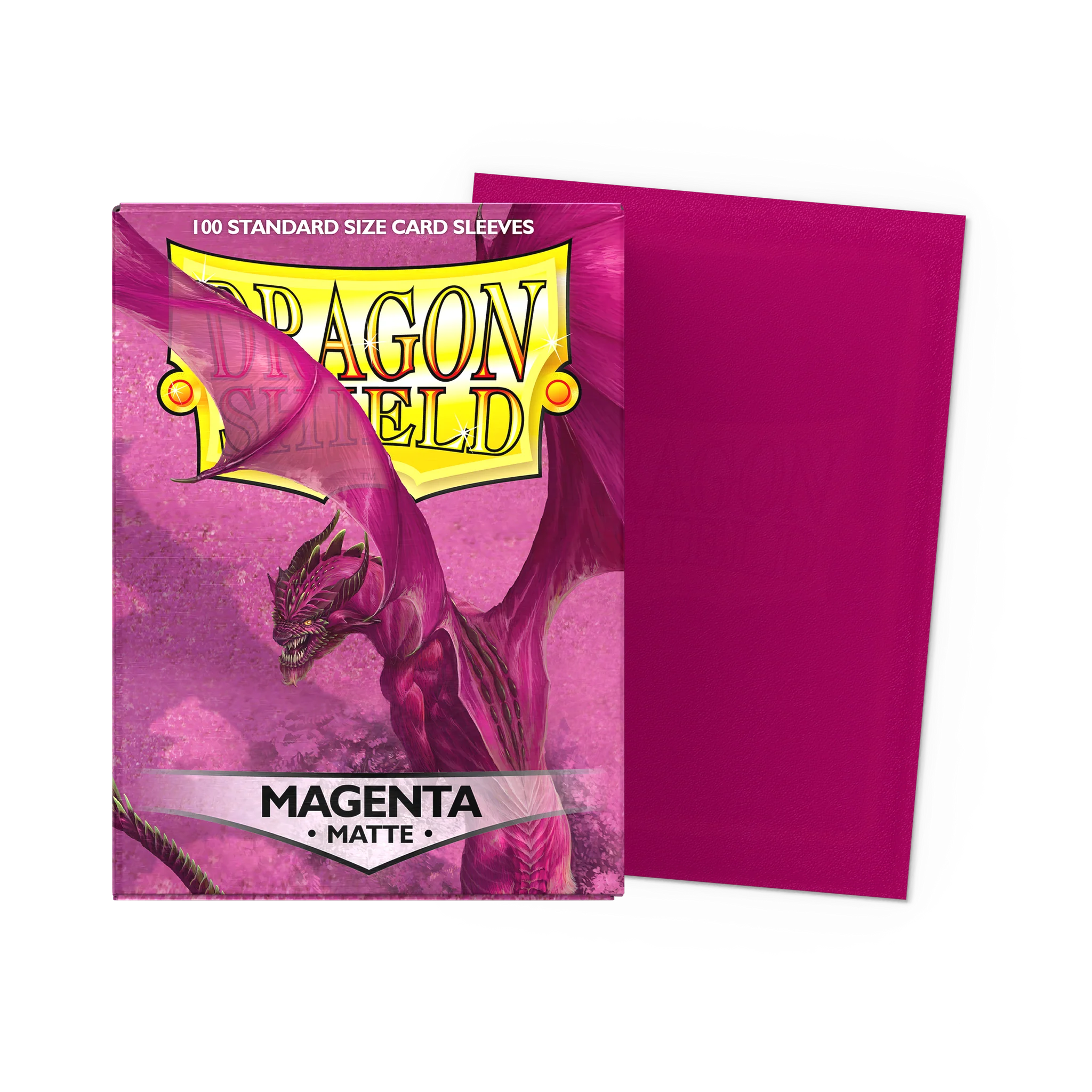 Sleeves Dragon Shield Magenta - Matte Sleeves 100pcs