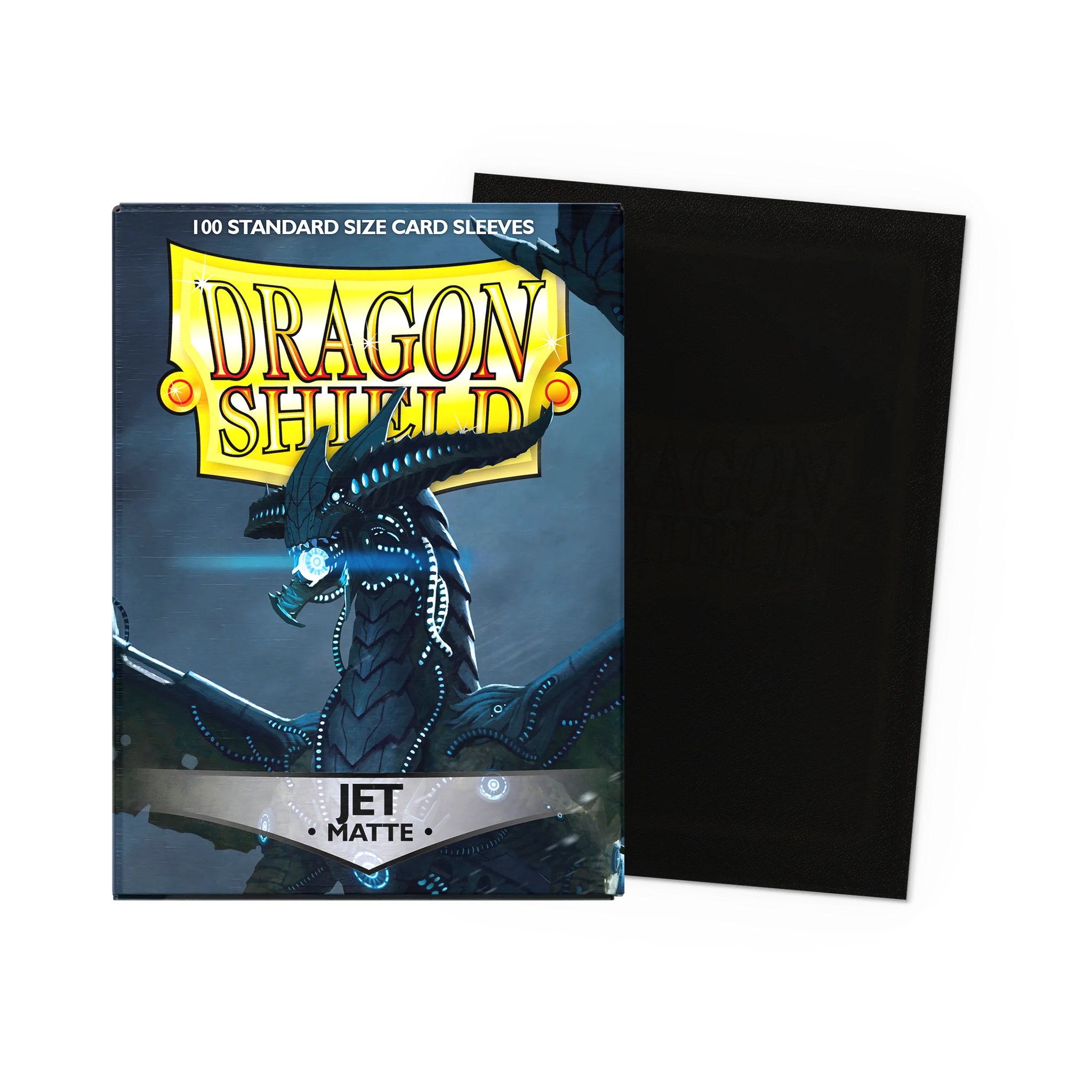 Sleeves Dragon Shield Jet - Matte Sleeves 100pcs