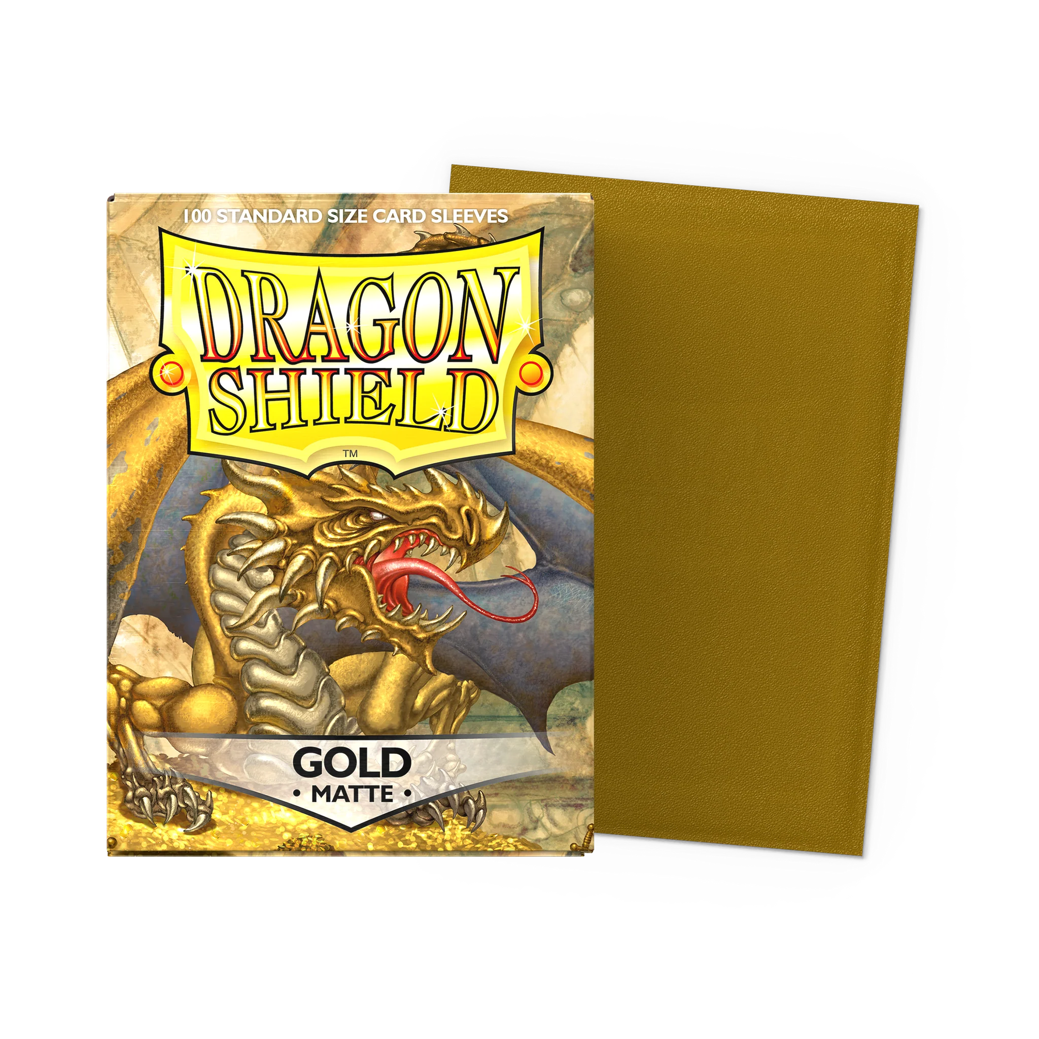 Sleeves Dragon Shield Gold Matte Sleeves 100pcs