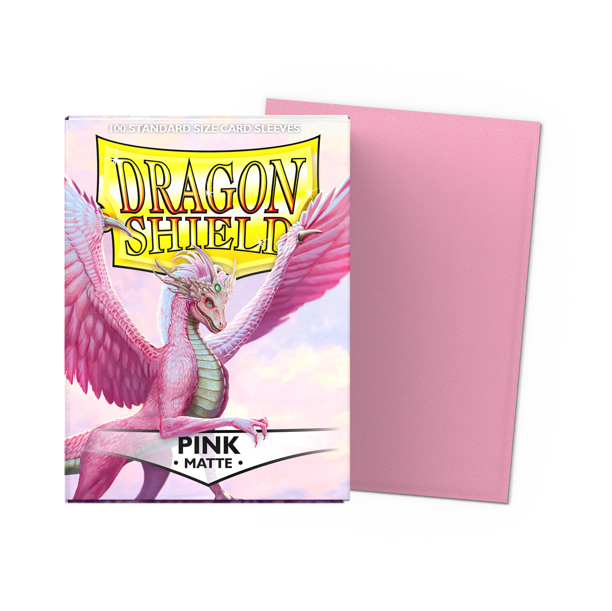 Sleeves Dragon Shield Pink - Matte Sleeves 100pcs