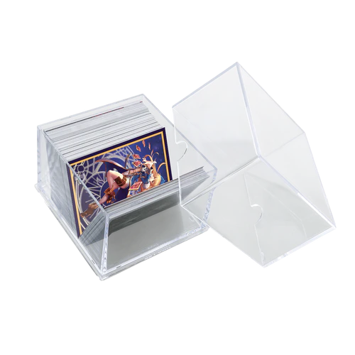 Caja Transparente 2-Piece Clear 100+ Deck Box UltraPro10pristine